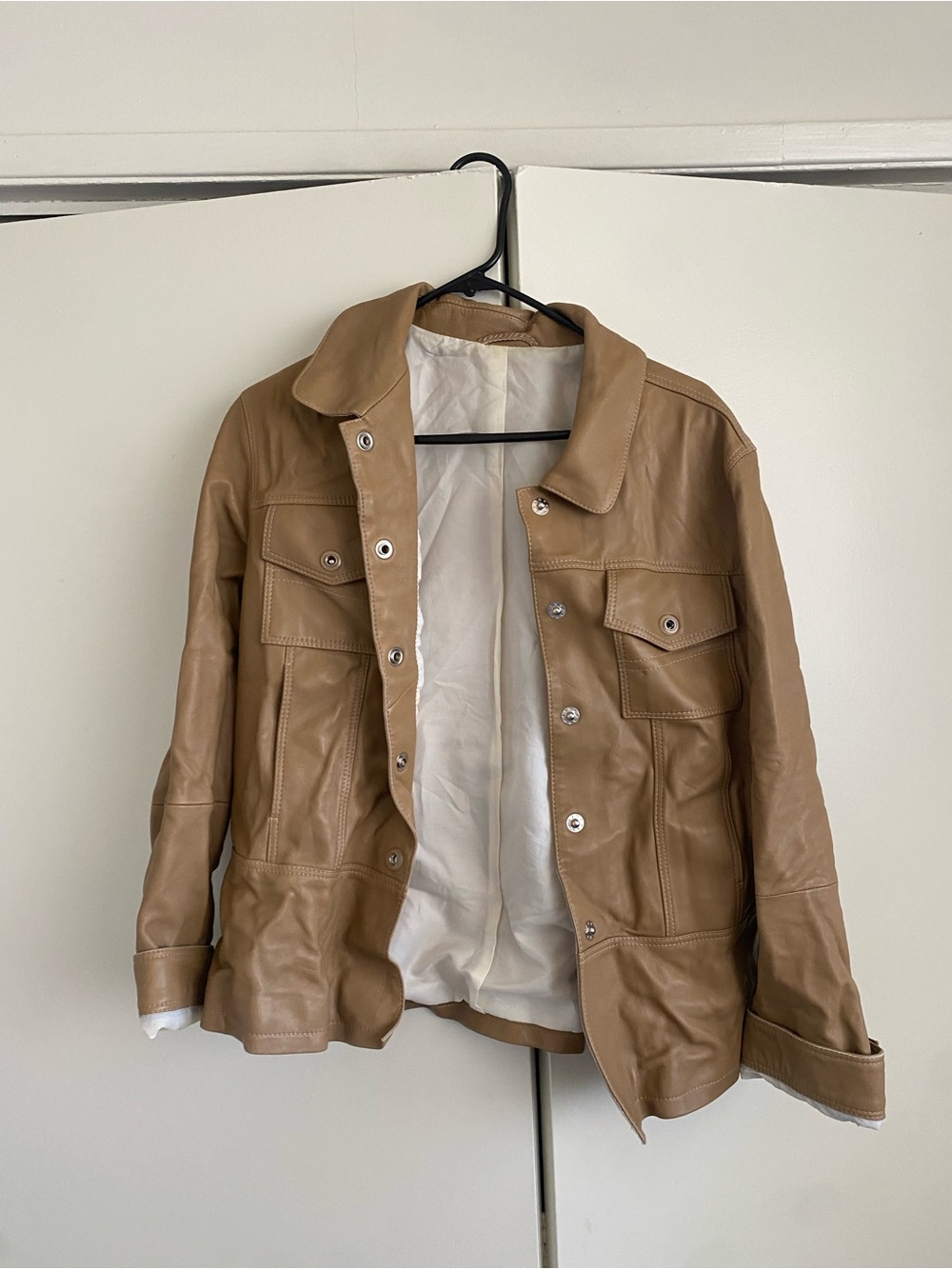 Ultsch Beige-Tan Lined Jacket
